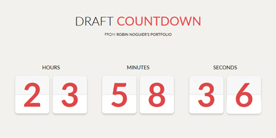 Download 20 Free Stunning CSS3 And JQuery Countdown Timer Scripts
