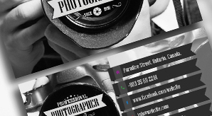 Free Professional Photographer Business Card