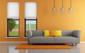 Orange Wall Interior Design 300x188 