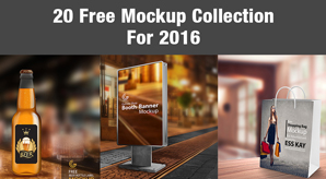 20 Free Latest Mockup Collection For 2016
