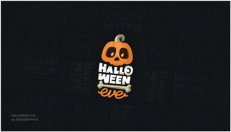 20 Halloween Logotype Creative Ideas For Inspiration 2018