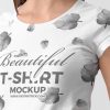 Stylish-Young-Woman-T-Shirt-Mockup-2018