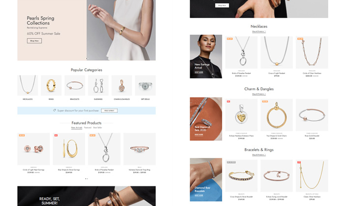 Fabulous Modern Jewelry Store Alukas WordPress Theme 2023