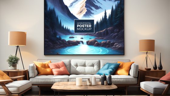 Free-Elegant-Living-Room-Horizontal-Poster-Mockup