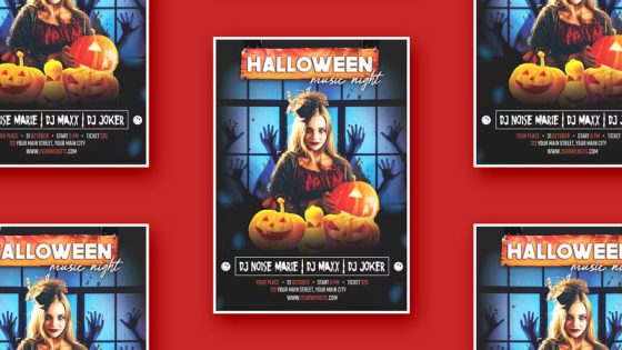 Modern-Halloween-Party-Flyer-Design-Template