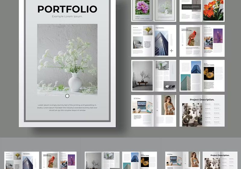 Multipurpose Portfolio Brochure Design Template