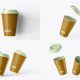 Four-Coffee-Cups-Mockup