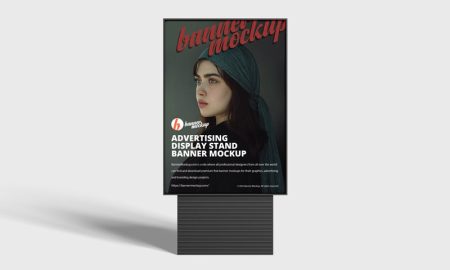 Free-Advertising-Display-Stand-Banner-Mockup