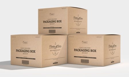 Free-Cargo-Delivery-Packaging-Box-Mockup