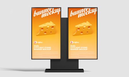 Free-Dual-Citylight-Stand-Banner-Mockup